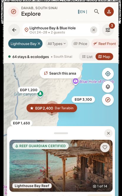 Map Pin Detail Popover – Native App