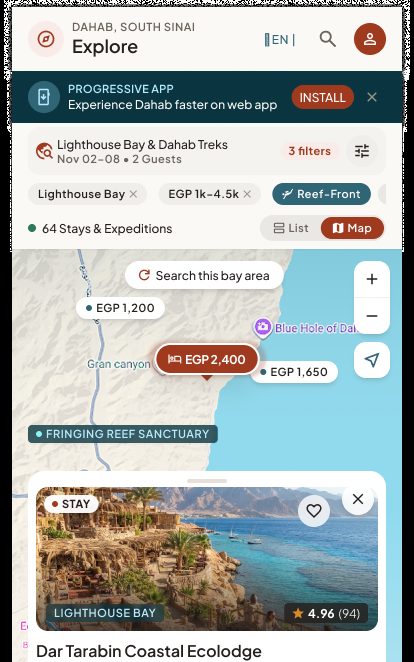 Map Pin Detail Popover – Mobile Web