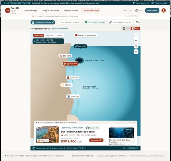 Map View – Tablet