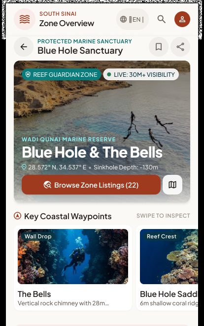 Blue Hole – Native App