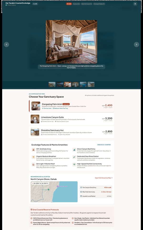 Photo Gallery Lightbox – Tablet