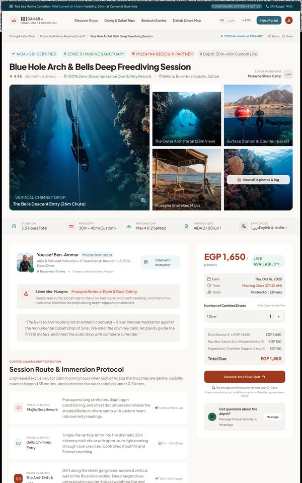 Blue Hole Arch & Bells Deep Freediving Session – Desktop