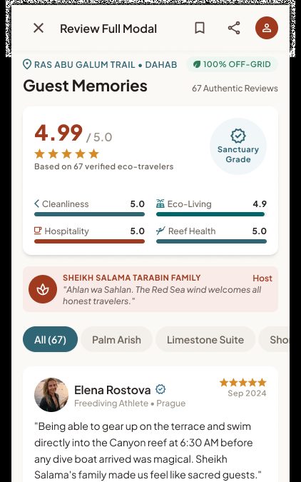 Reviews Expanded – Native App